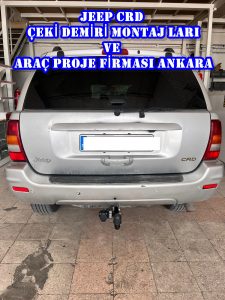 JEEP CRD çeki Demiri MONTAJ VE PROJE FİRMASI USTA MÜHENDİLİK ANKARA 05323118894