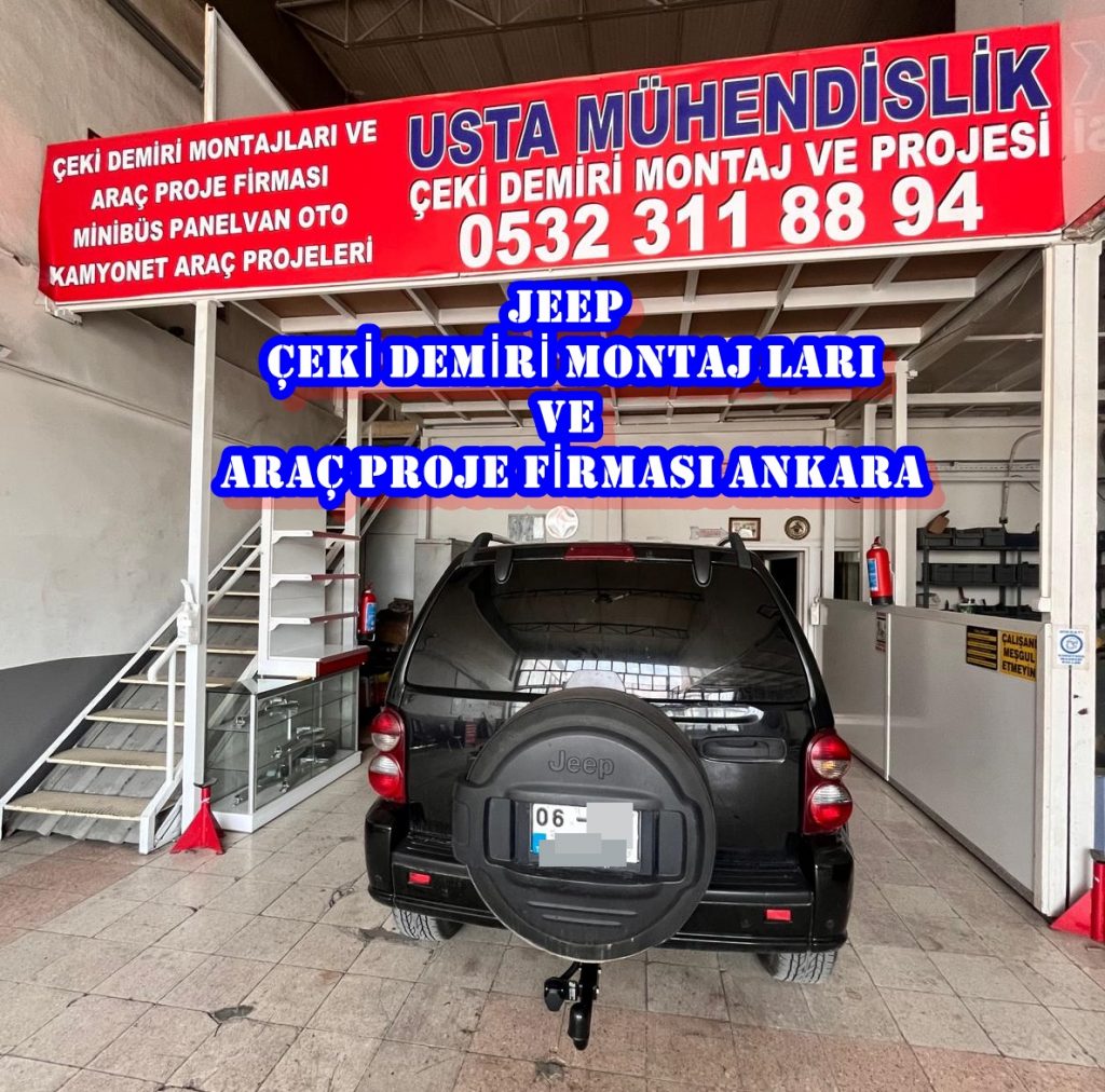 JEEP çeki Demiri MONTAJ VE PROJE FİRMASI USTA MÜHENDİLİK ANKARA 05323118894