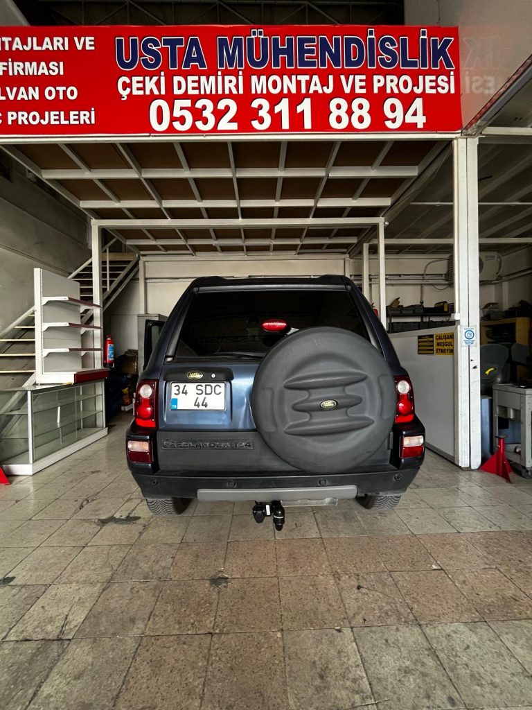 LAND ROVER FREELANDER 1 bir çeki demir takma montajı ve araç proje usta mühendislik, ANKARA 05323118894