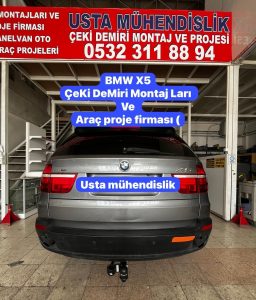 x 5 bamw x 5 bmw çeki demiri takma montajı ve araç proje firması ankara